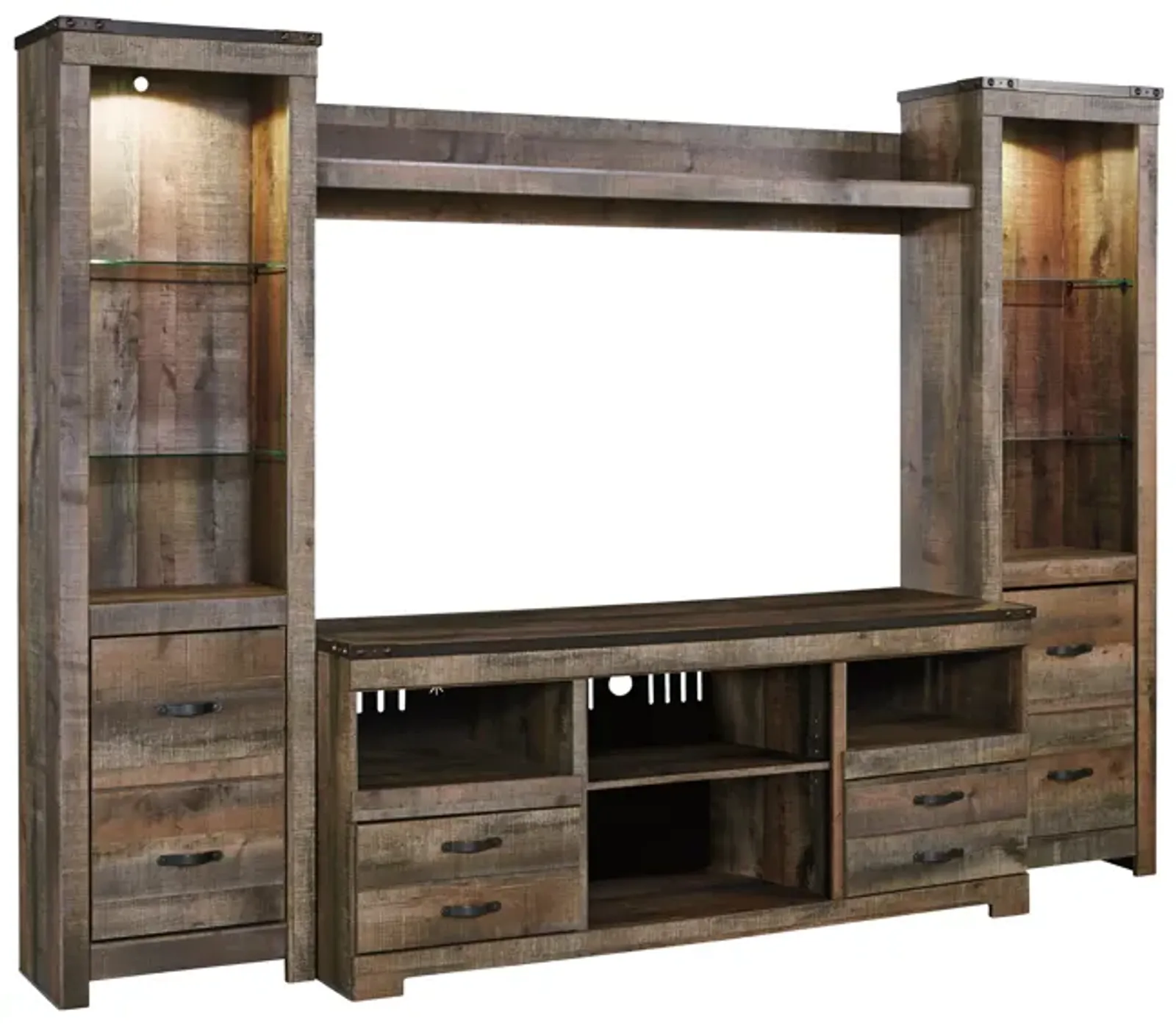 Trinell 4-Piece Entertainment Center