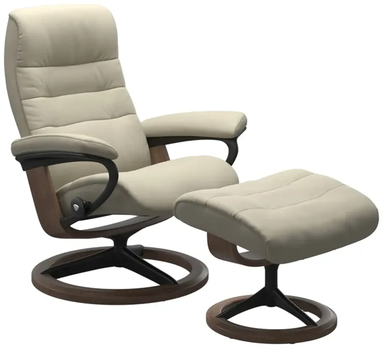 Opal Large Signature Chair and Ottoman