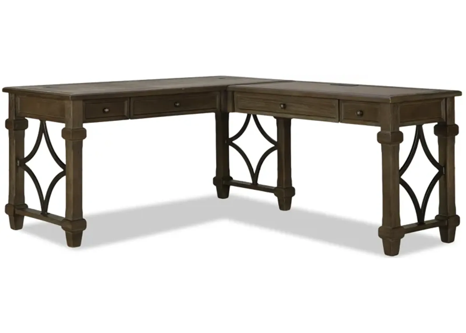 Carson Open L-Shaped Desk