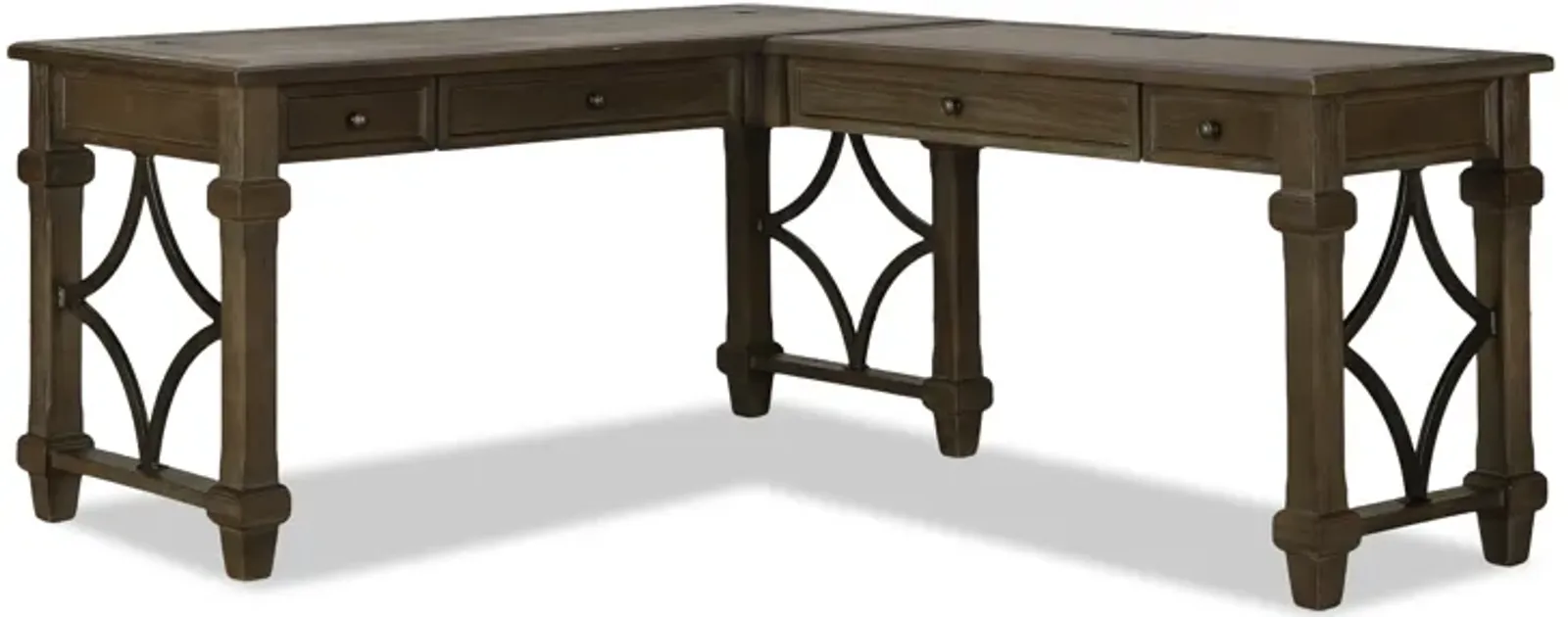 Carson Open L-Shaped Desk