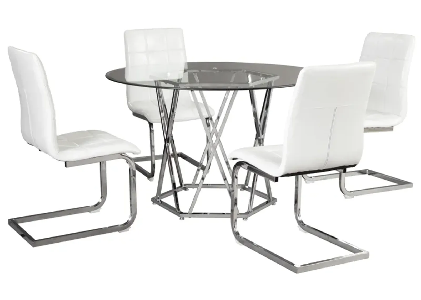 Madanere Dining Table and 4 Chairs