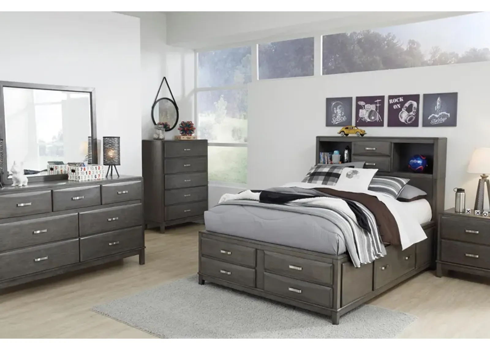 Caitbrook 5-Piece Full Storage Bedroom Set