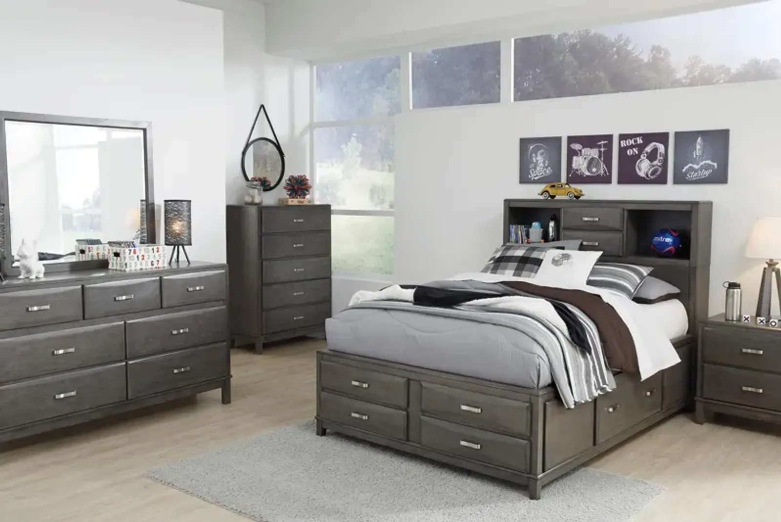 Caitbrook 5-Piece Full Storage Bedroom Set