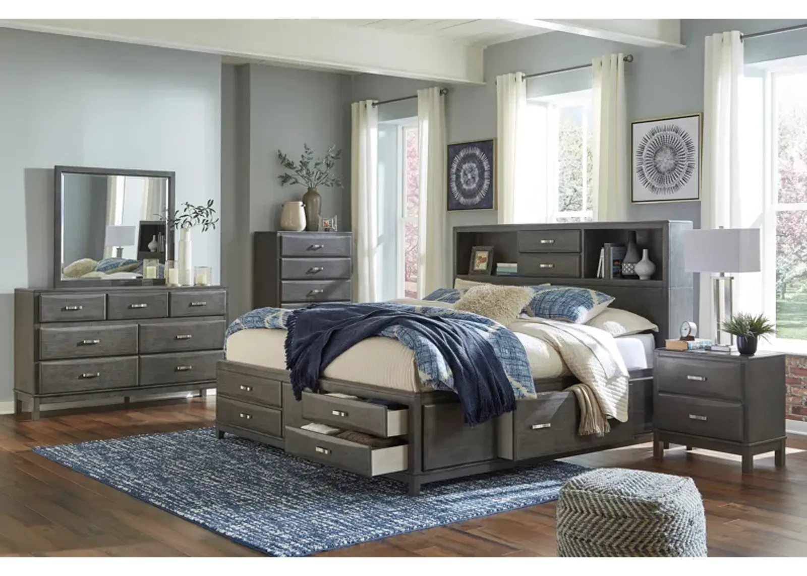 Caitbrook 5-Piece King Storage Bedroom Set