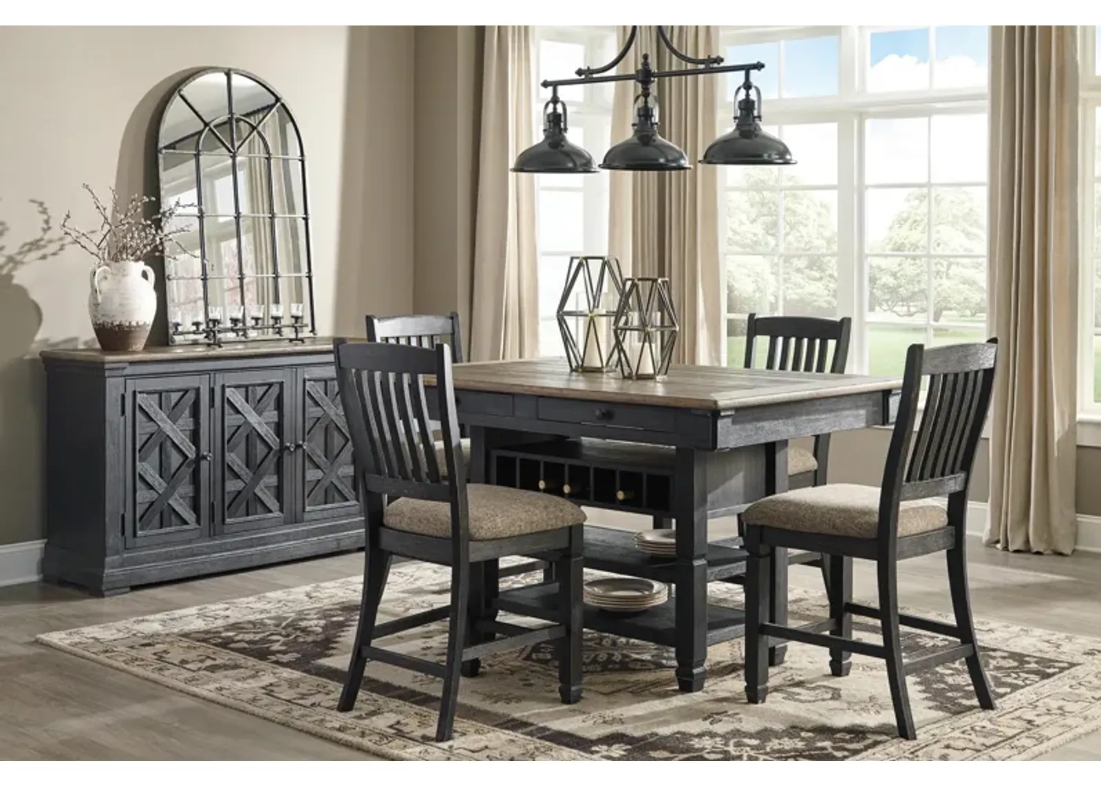 Tyler Creek 5-Piece Counter Dining Set