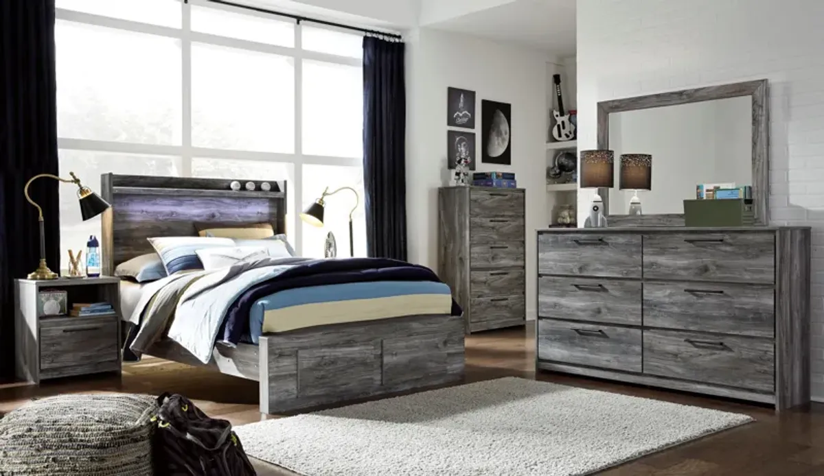 Baystorm 4-Piece Full Storage Bedroom Set