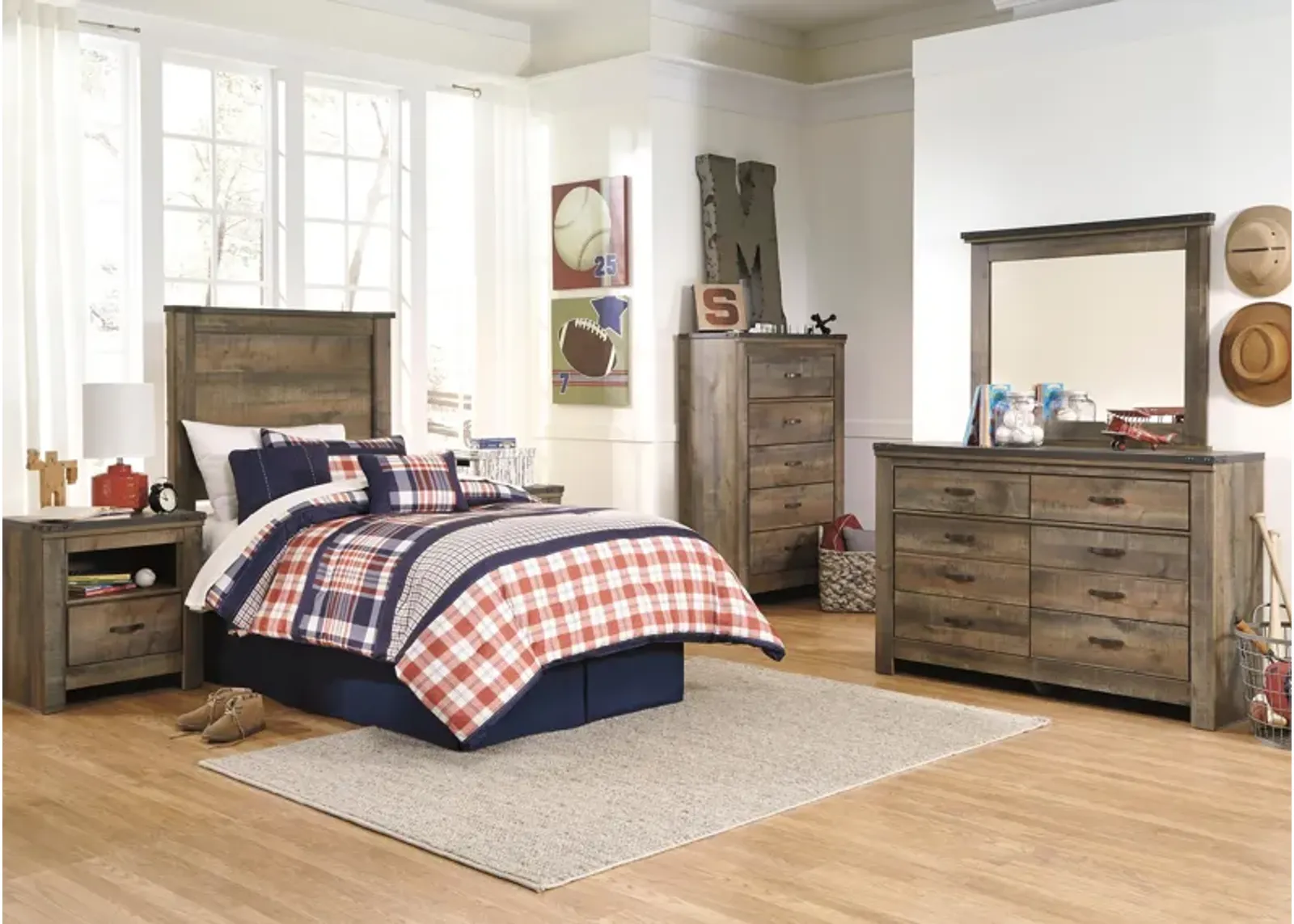 Trinell 4-Piece Twin Bedroom Set