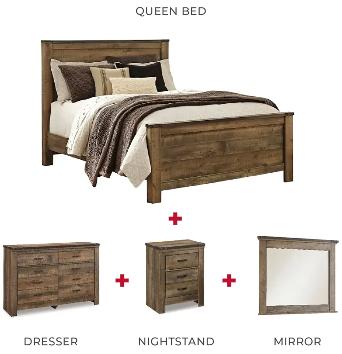 Trinell 4-Piece Queen Bedroom Set