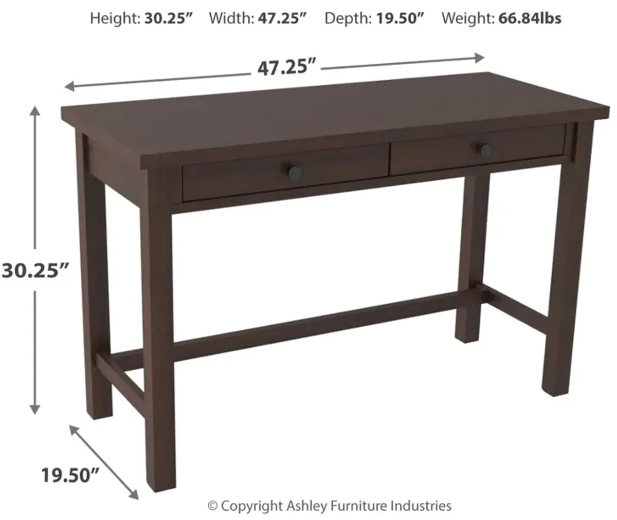 Camiburg 47" Home Office Desk