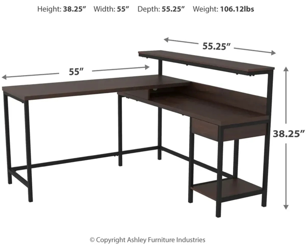 Camiburg Home Office L-Desk with Storage