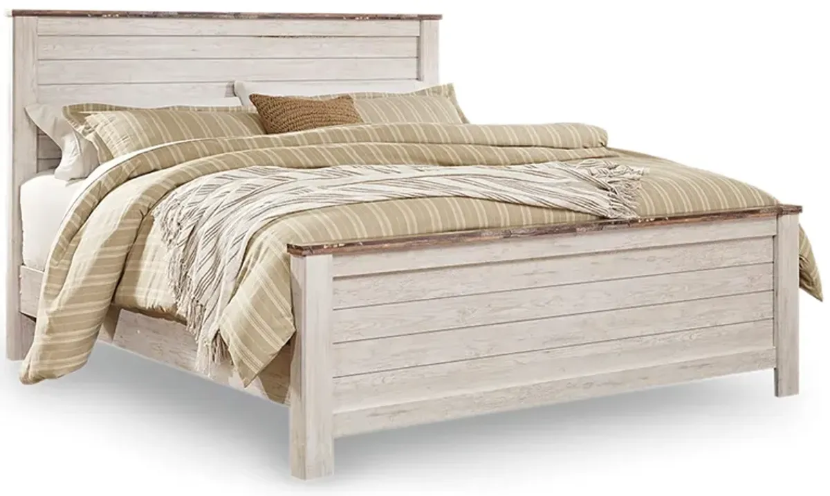 Willowton California King Panel Bed