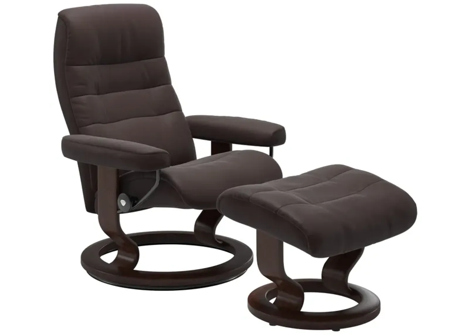 Opal Large Classic Chair and Ottoman