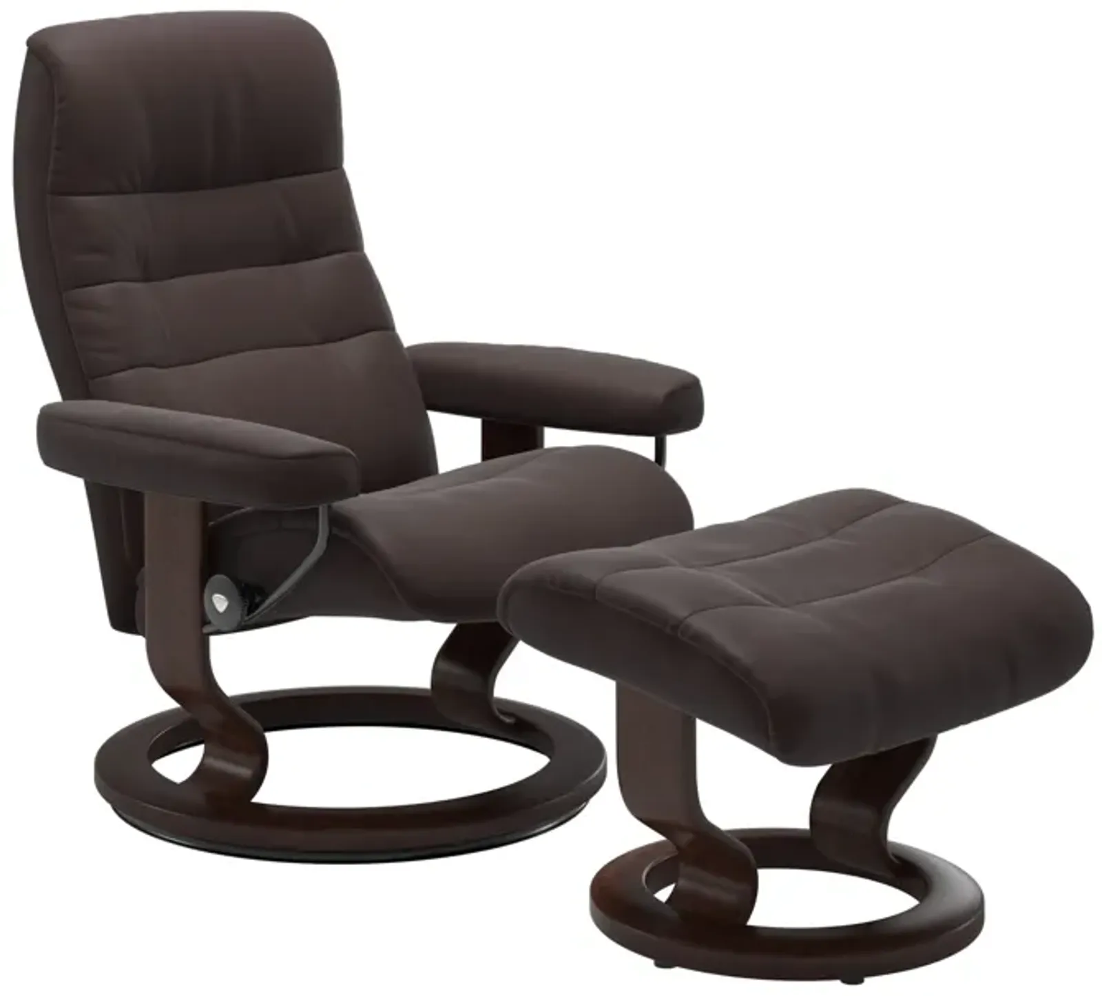 Opal Large Classic Chair and Ottoman