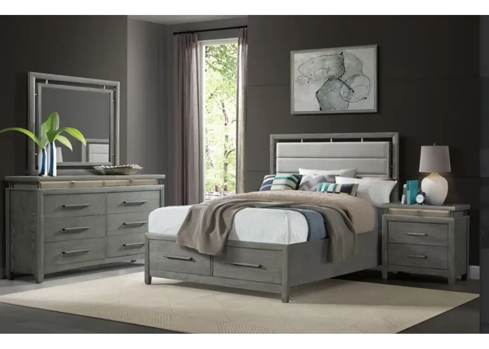 Arlo Queen 4 Piece Bedroom Set