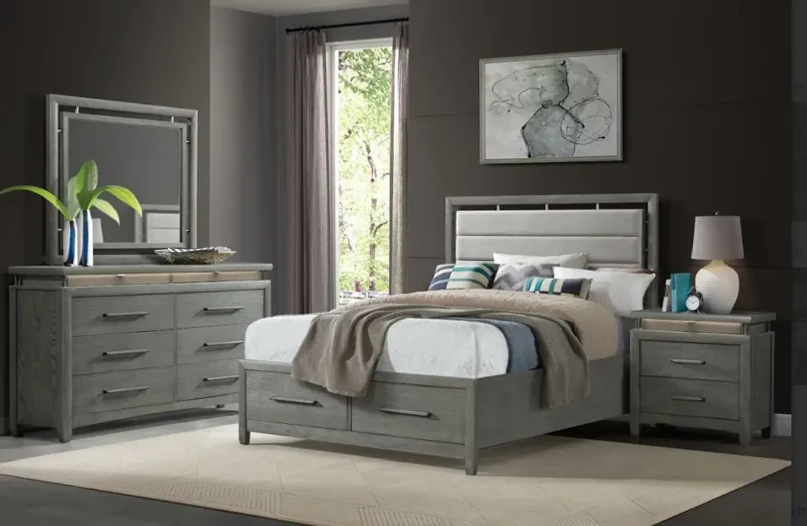 Arlo Queen 4 Piece Bedroom Set