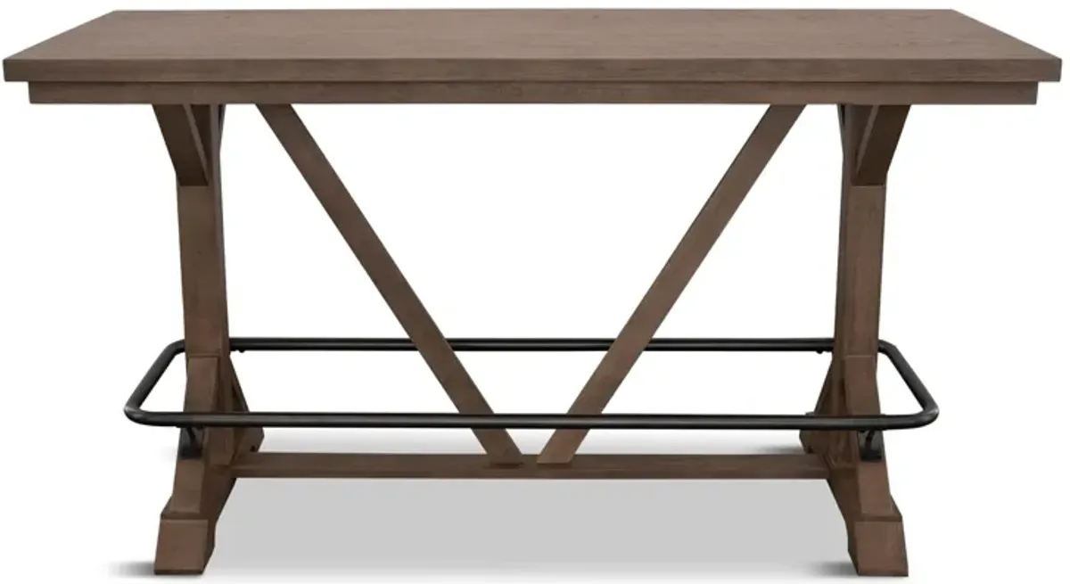 Benton Trestle Bar Table