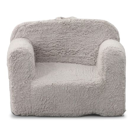 Cozee Sherpa Chair () in Grey