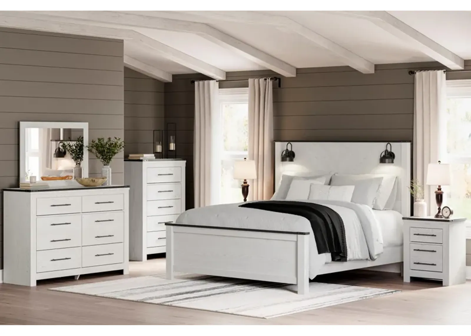 Schoenberg 4-Piece King Bedroom Set