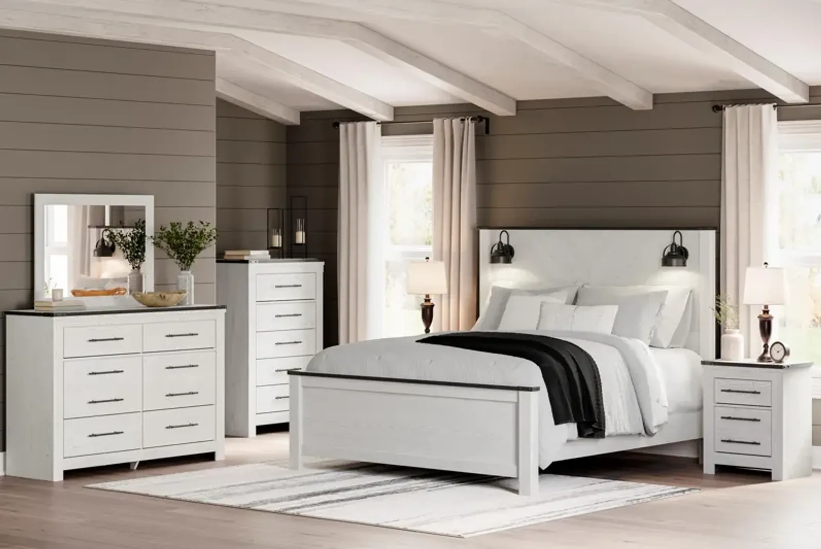 Schoenberg 4-Piece King Bedroom Set