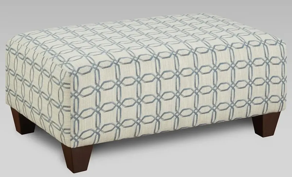 Tahini Accent Ottoman