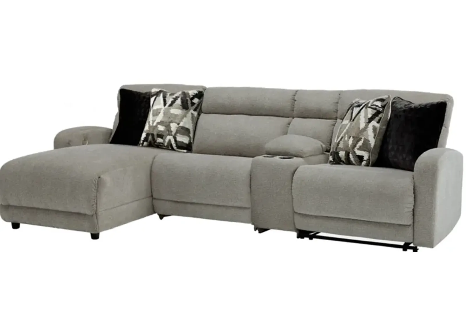 Colleyville 4-Piece Power Reclining Sectional with Chaise