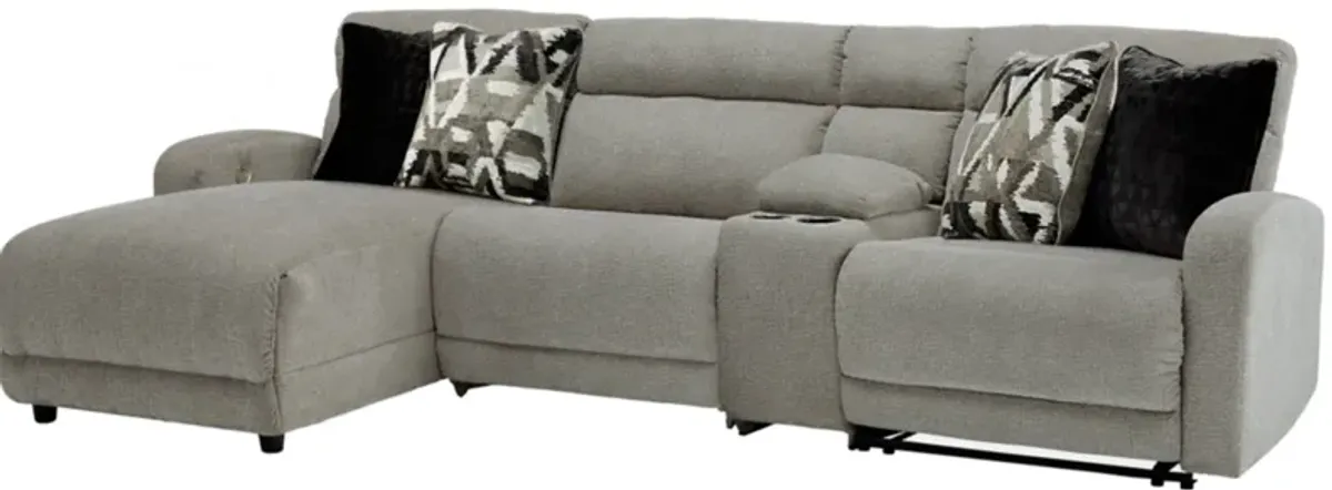 Colleyville 4-Piece Power Reclining Sectional with Chaise