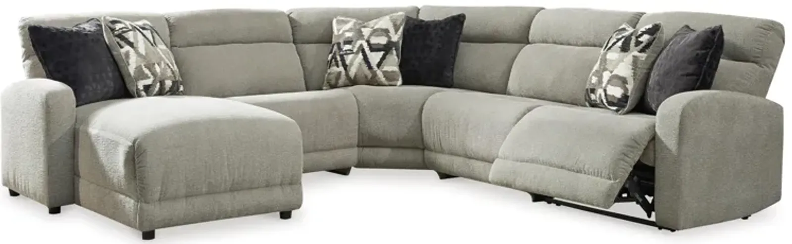 Colleyville 5-Piece Power Reclining Sectional with Chaise