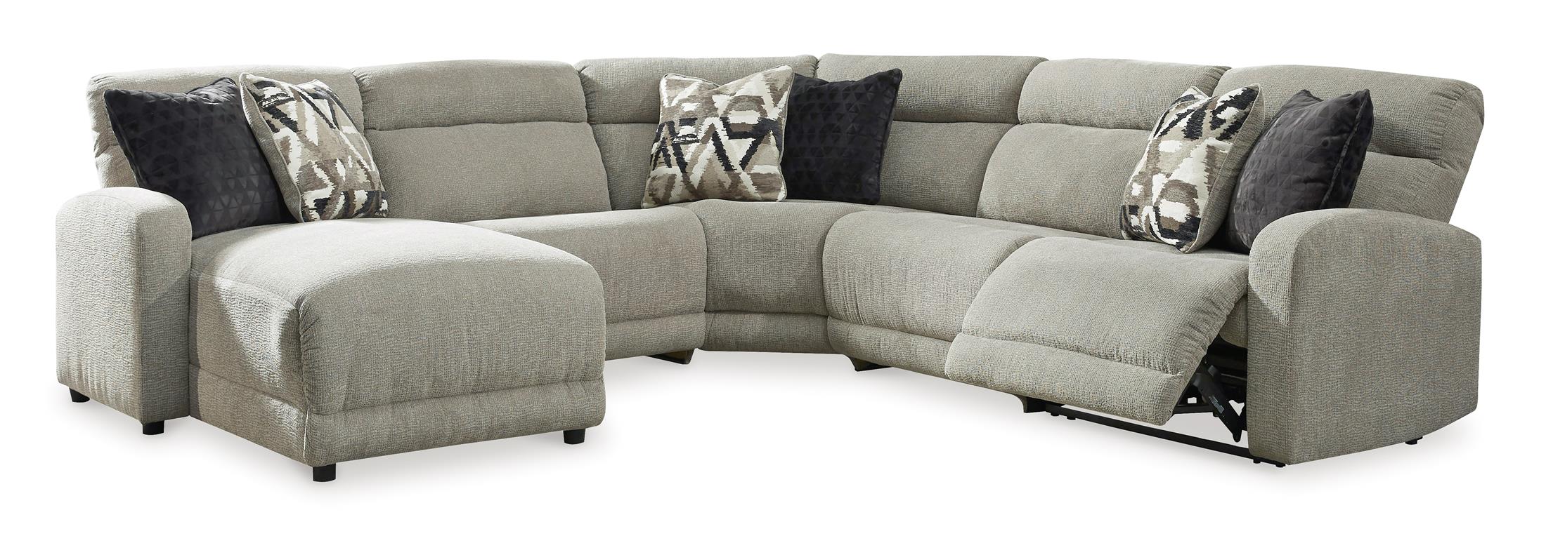 Colleyville 5-Piece Power Reclining Sectional with Chaise