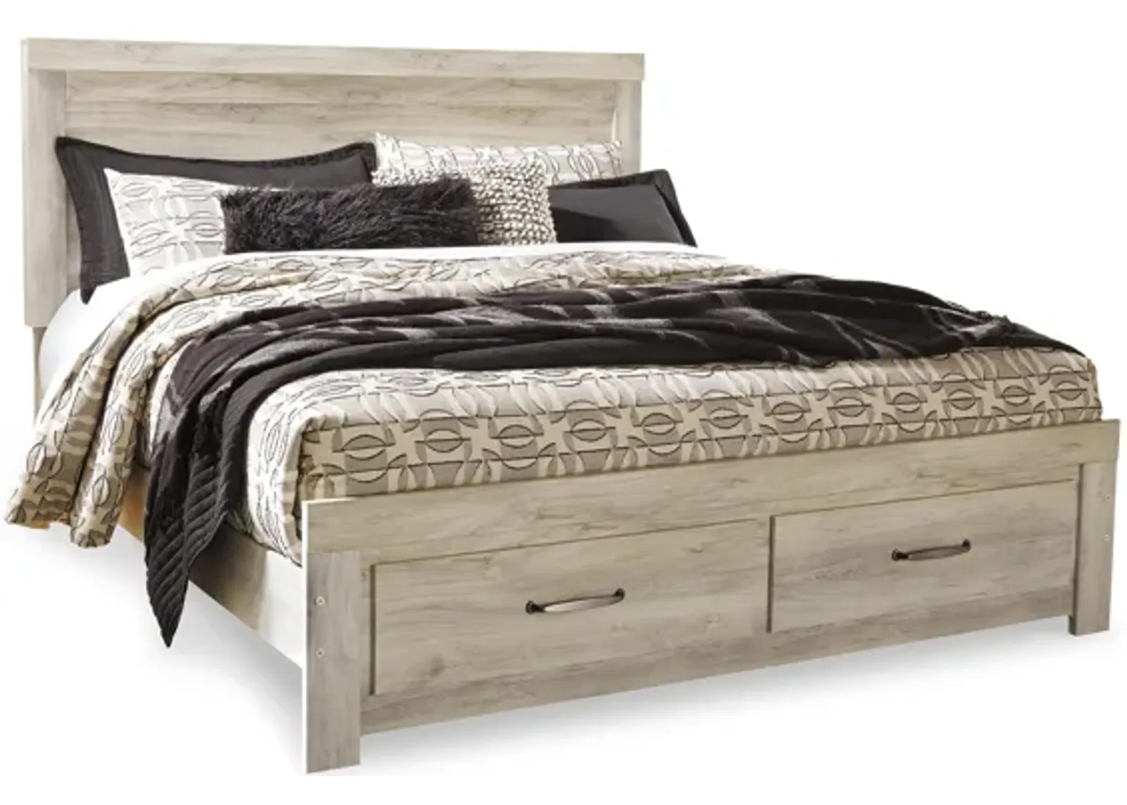 Bellaby Queen Platform Bed with 2 Storage Drawers