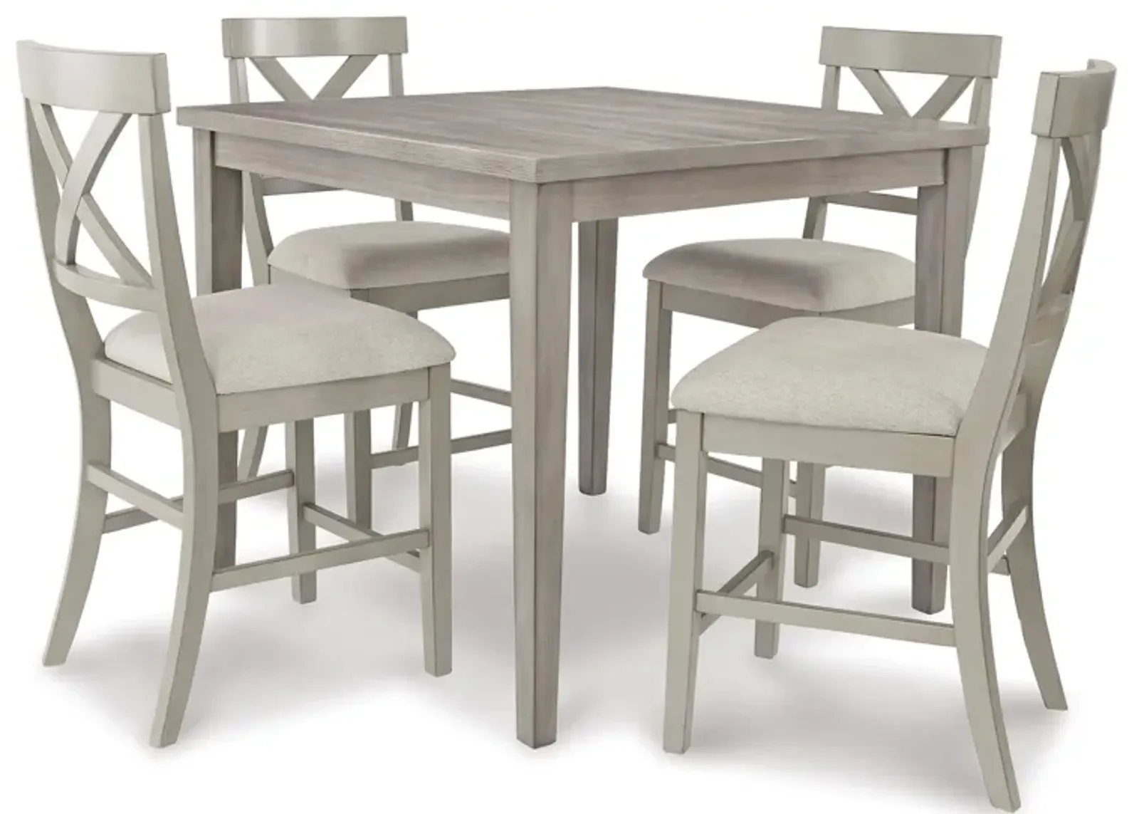 Parellen 5-Piece Counter Height Dining Set