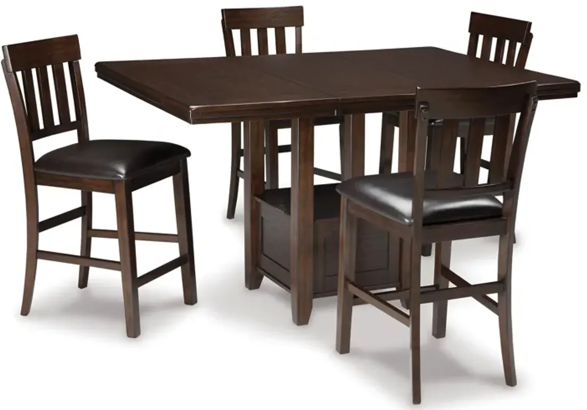 Haddigan 5-Piece Counter Dining Set