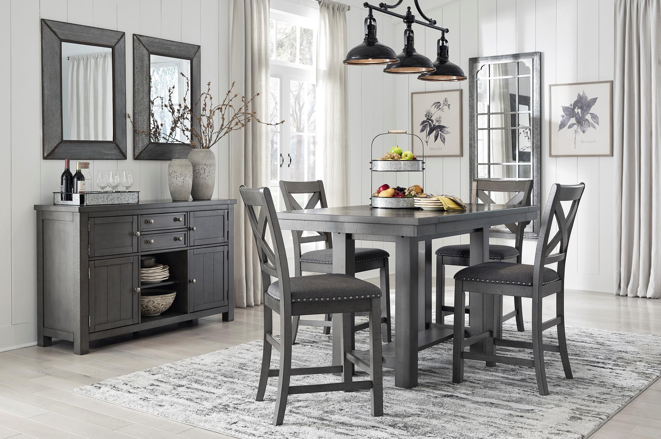 Myshanna 5-Piece Counter Dining Set