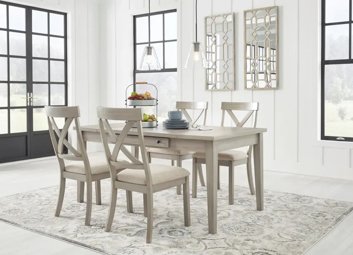 Parellen 5-Piece Storage Dining Set