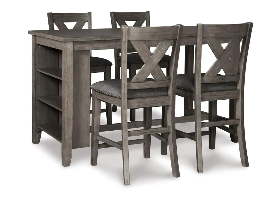 Caitbrook 5-Piece Counter Height Dining Set