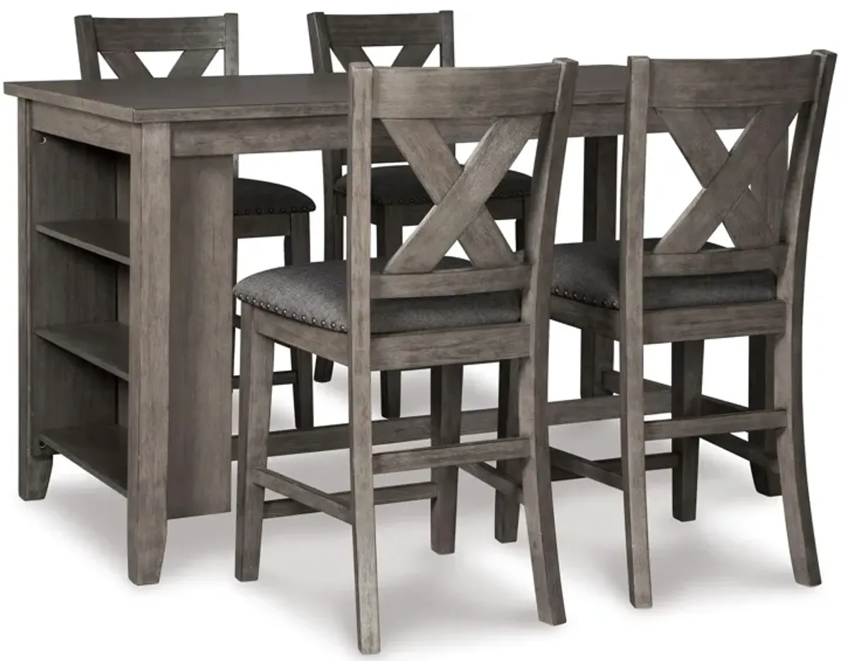 Caitbrook 5-Piece Counter Height Dining Set