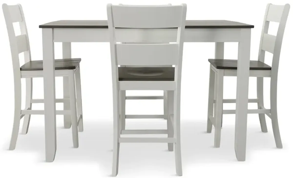 Rowan 5-Piece Counter Dining Set