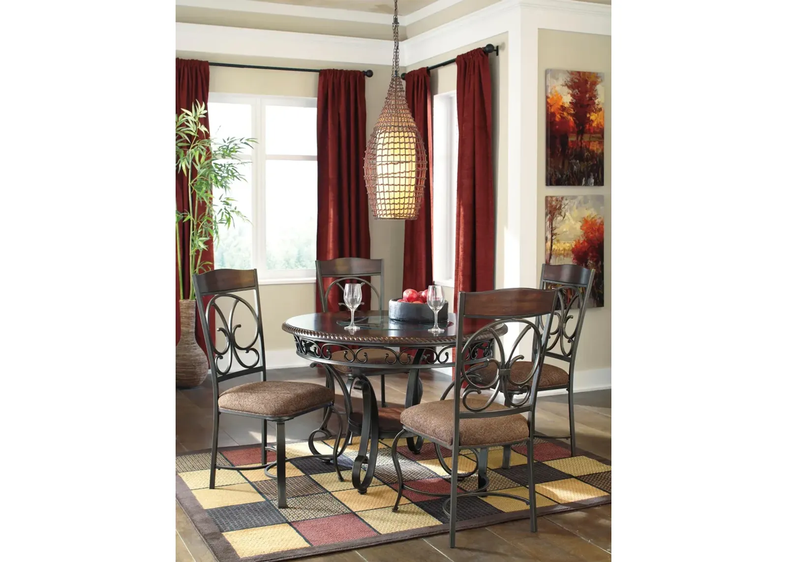 Glambrey 5-Piece Dining Set