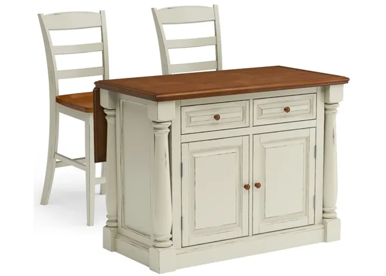 Monarch Kitchen Island Set