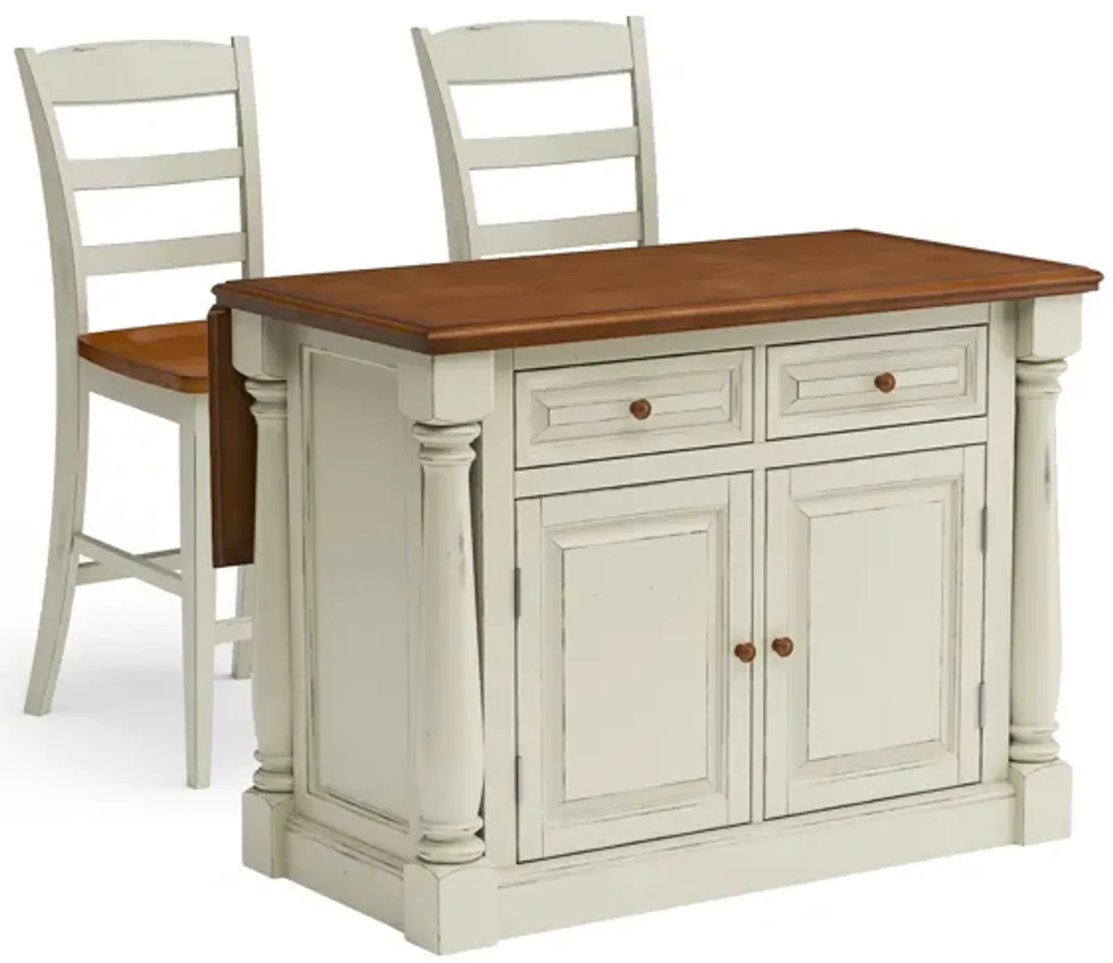 Monarch Kitchen Island Set