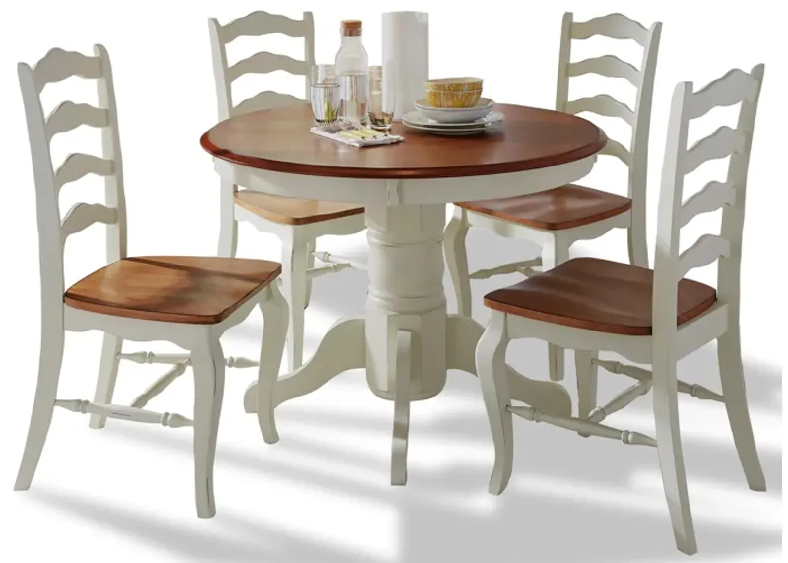 French Countryside 5 Piece Dining Set