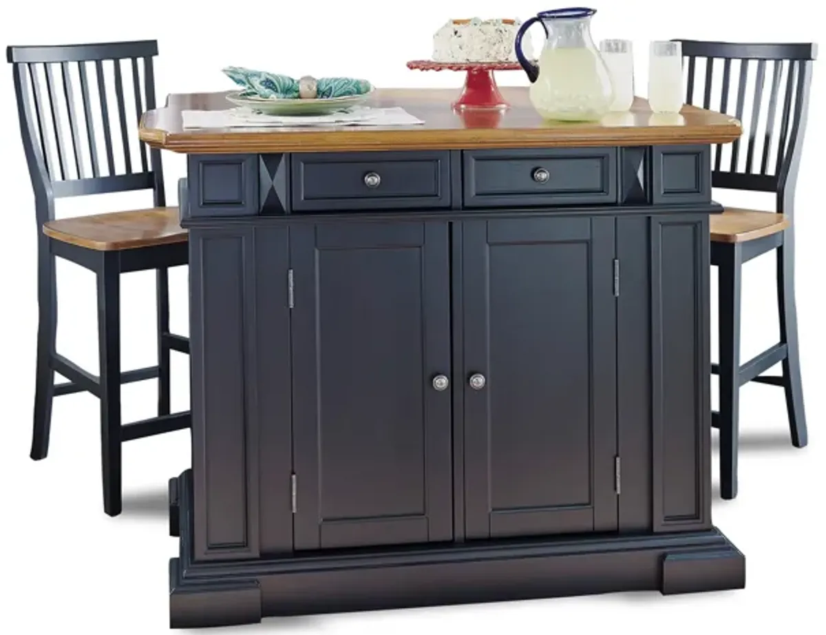 Montauk Kitchen Island Set