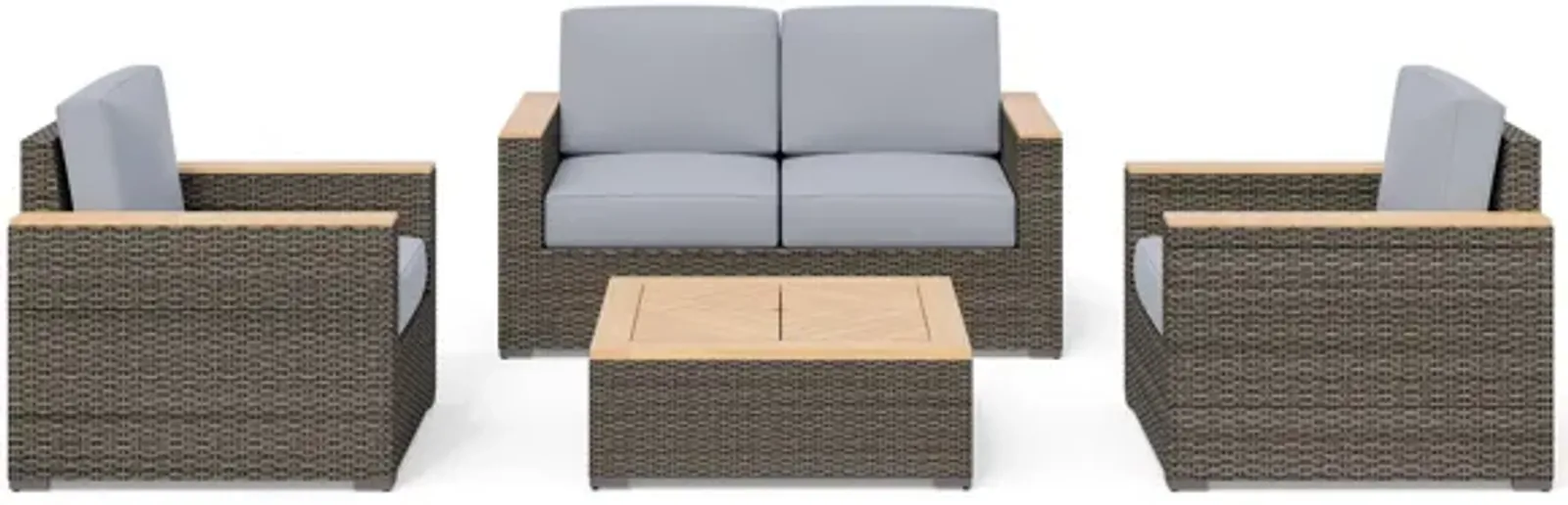 Boca Raton Outdoor Loveseat Set