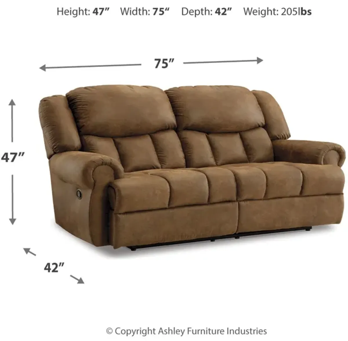 Boothbay Reclining Loveseat