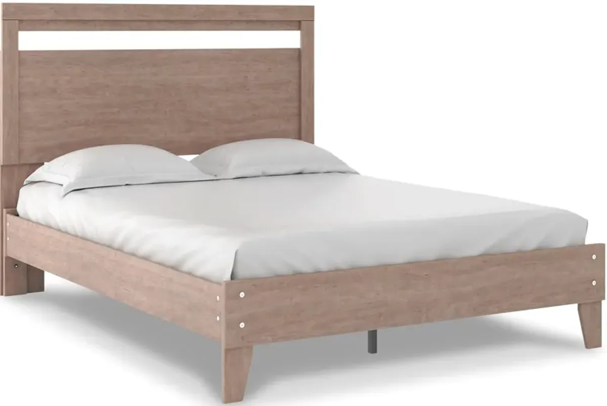 Flannia Full Panel Platform Bed