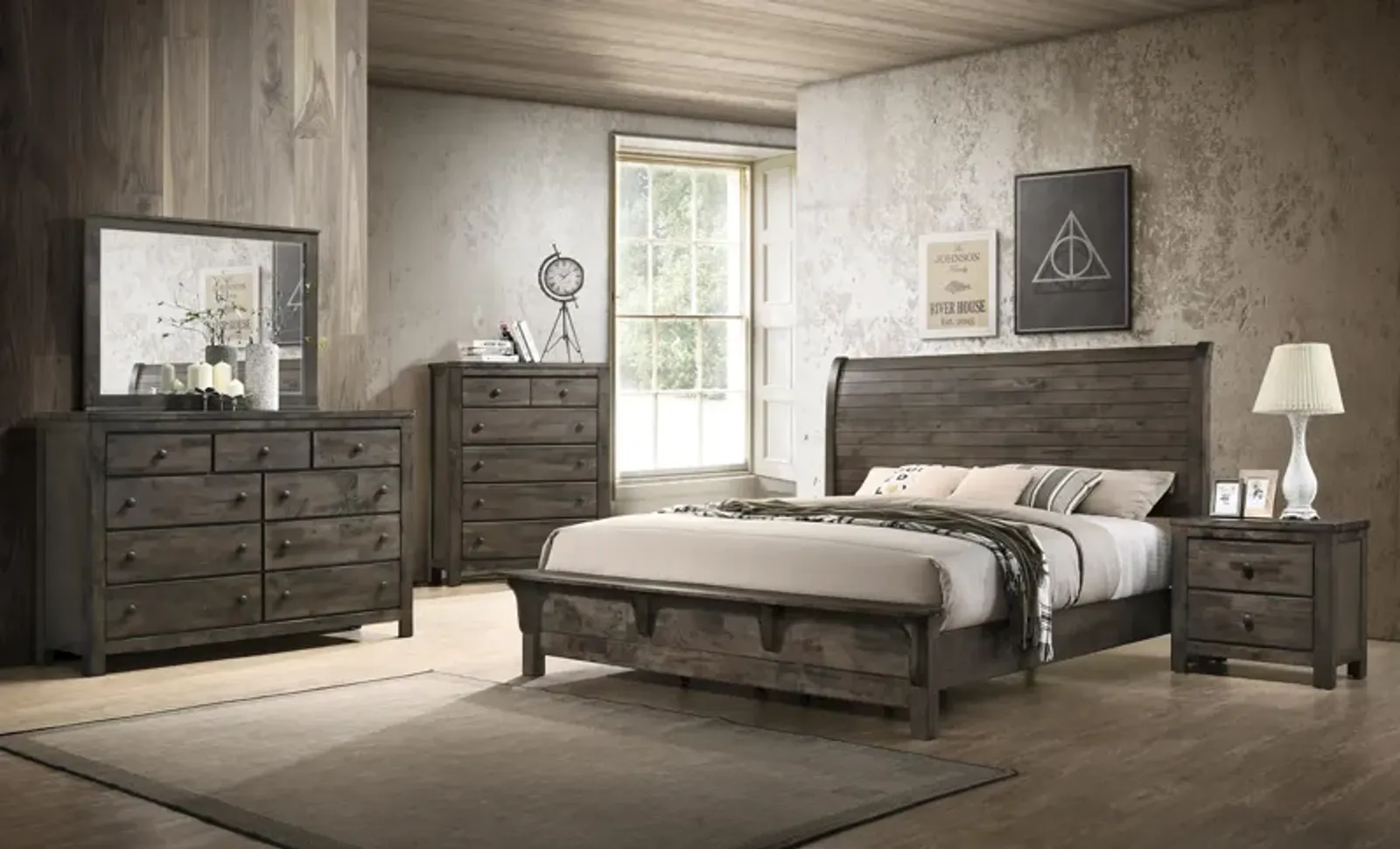 Maverick 4-Piece King Bedroom Set