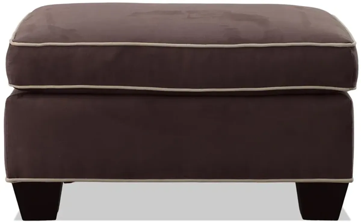 Azurite Small Ottoman