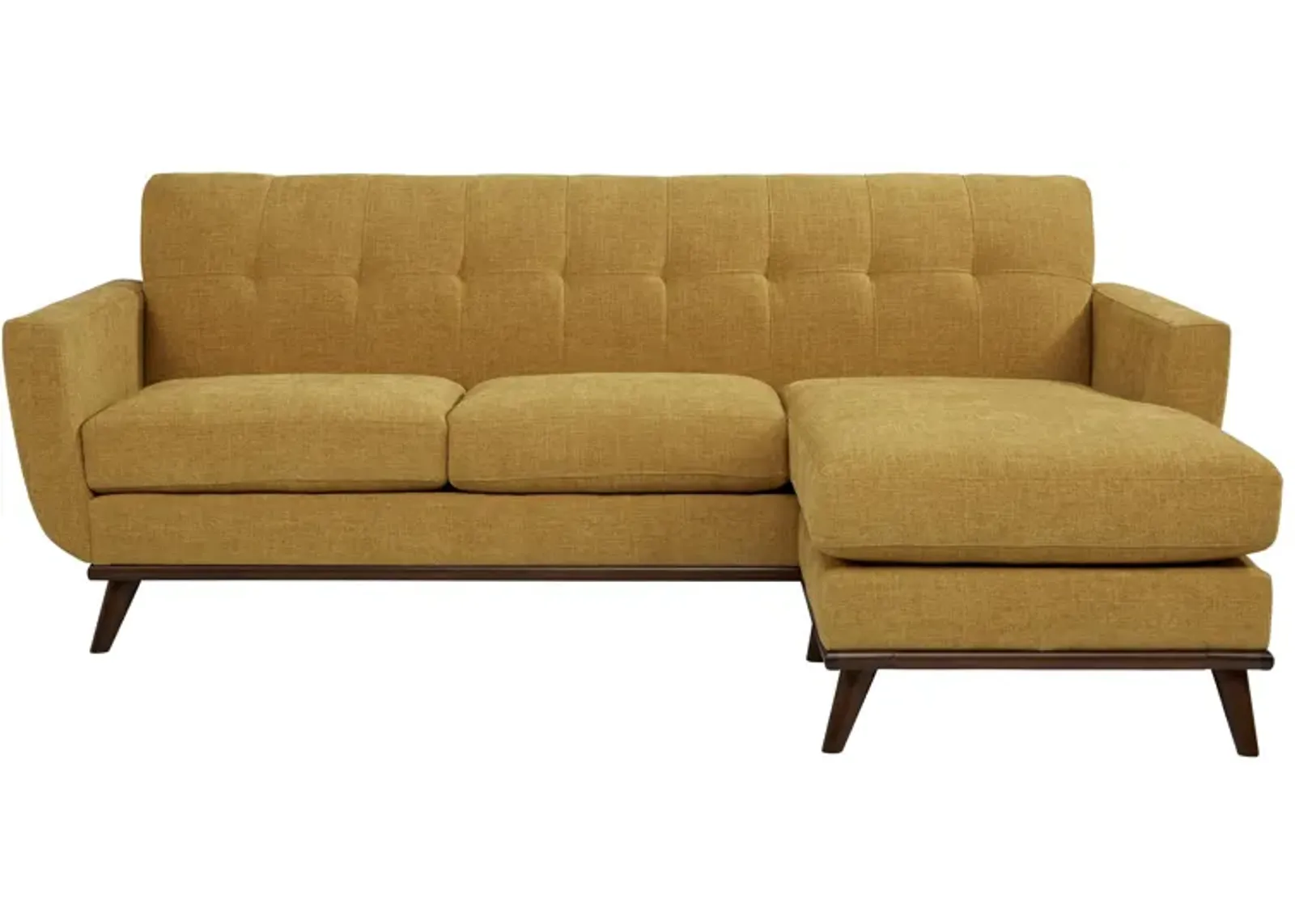 Topaz Gold Sofa Chaise