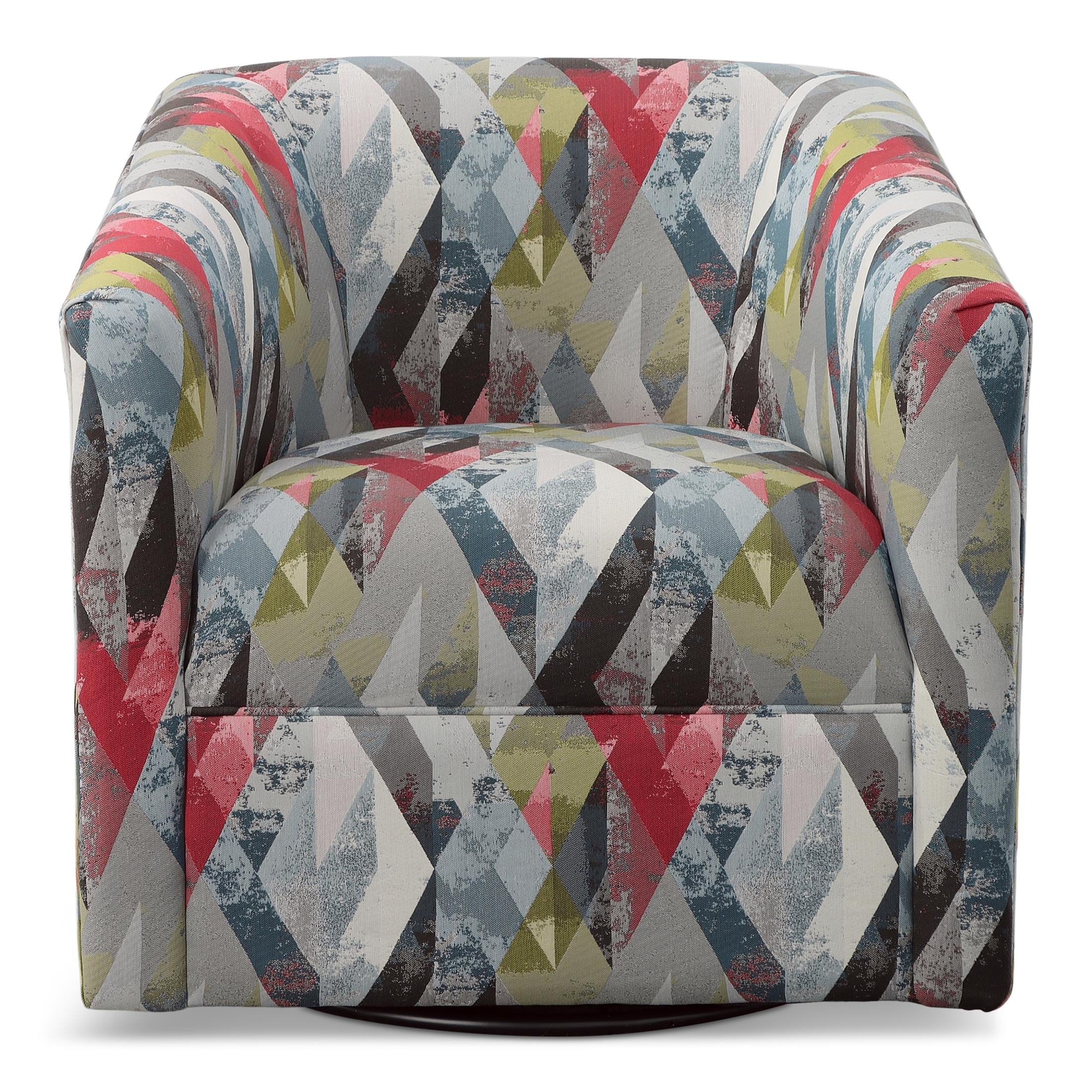 Pearl Accent Swivel Chair