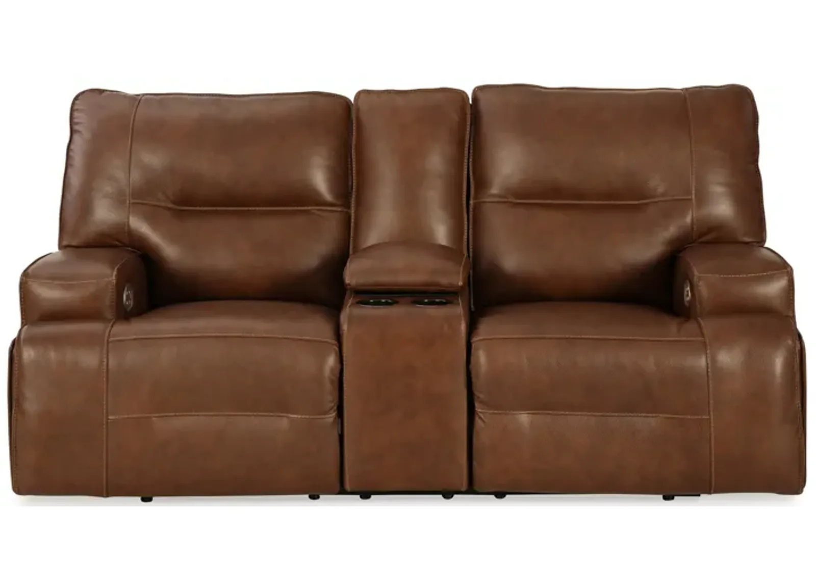 Francesca Power Reclining Loveseat with Console