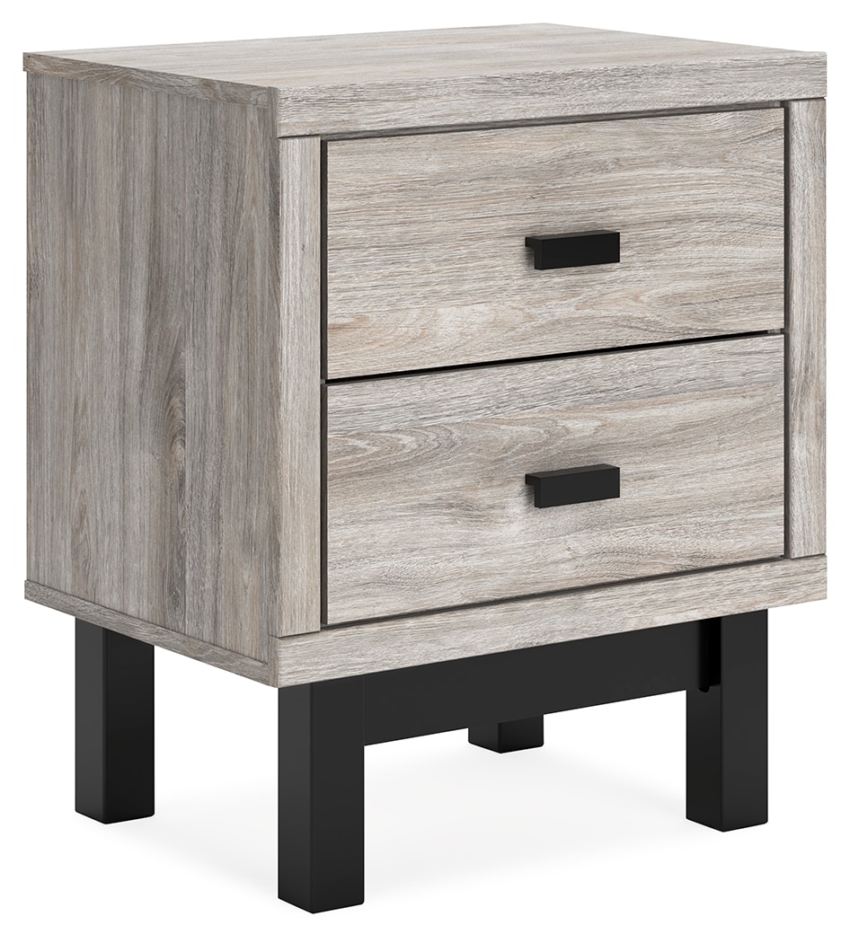 Vessalli 2 Drawer Nightstand